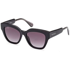 Max&co. Max &co Mo0059 01b Shiny Black 52/16/140 Woman Sunglasses Max&co. Max &co Mo0059 01b Shiny Black 52/16/140 Woman Sunglasses