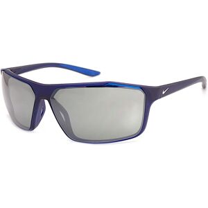 Nike Sunglasses Windstorm Midnight Navy / Silver Flash Mirror Lenses Cw4674 010 Nike Sunglasses Windstorm Midnight Navy / Silver Flash Mirror Lenses Cw4674 010