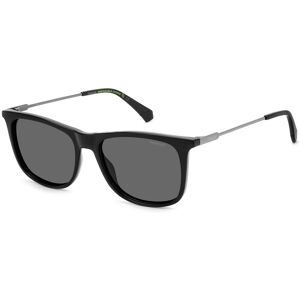Polaroid Pld 4145/s/x 807 Black 55/17/145 Man Sunglasses Polaroid Pld 4145/s/x 807 Black 55/17/145 Man Sunglasses