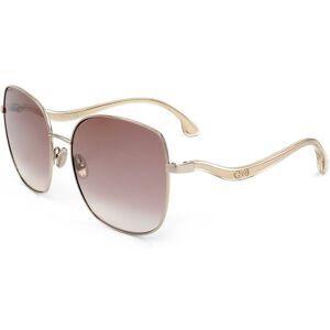 Jimmy Choo Mamie/s 3yg Light Gold 60/17/145 Woman Sunglasses Jimmy Choo Mamie/s 3yg Light Gold 60/17/145 Woman Sunglasses