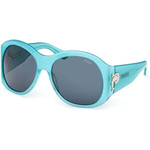 Emilio Pucci Pucci Ep0233 87v Shiny Turquoise 59/17/125 Woman Sunglasses Emilio Pucci Pucci Ep0233 87v Shiny Turquoise 59/17/125 Woman Sunglasses
