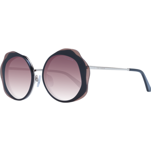 Ted Baker Sunglasses Women Black Acetate Frame Gradient Burgundy Lenses Round Tb Ted Baker Sunglasses Women Black Acetate Frame Gradient Burgundy Lenses Round Tb