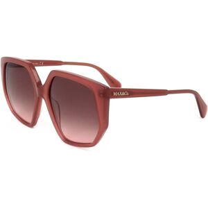 Max&co. Mo0032 66p Shiny Red 58/18/140 Woman Sunglasses Max&co. Mo0032 66p Shiny Red 58/18/140 Woman Sunglasses