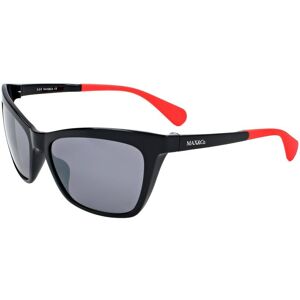 Max&co. Mo0014 01c Shiny Black 55/16/130 Woman Sunglasses Max&co. Mo0014 01c Shiny Black 55/16/130 Woman Sunglasses