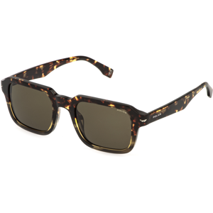 Police Spln36e 0gen Avana Sfumata Verde Lucida 52/21/145 Man Sunglasses Police Spln36e 0gen Avana Sfumata Verde Lucida 52/21/145 Man Sunglasses