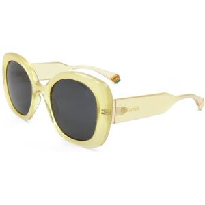 Polaroid Pld 6190/s 40g Yellow 52/23/140 Woman Sunglasses Polaroid Pld 6190/s 40g Yellow 52/23/140 Woman Sunglasses