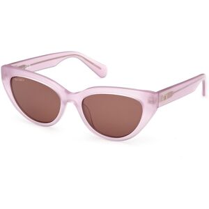 Max&co. Max &co Mo0127 72e Shiny Light Pink 54/18/140 Woman Sunglasses Max&co. Max &co Mo0127 72e Shiny Light Pink 54/18/140 Woman Sunglasses