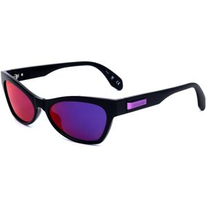 adidas Original Or0010 01z Shiny Black 54/16/135 Woman Sunglasses adidas Original Or0010 01z Shiny Black 54/16/135 Woman Sunglasses