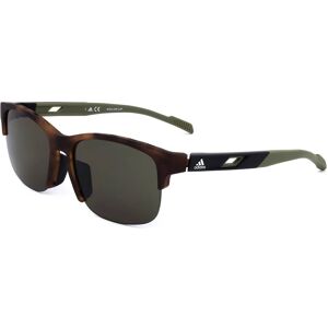 adidas Sport Sp0048 52n Dark Havana 57/18/135 Unisex Sunglasses adidas Sport Sp0048 52n Dark Havana 57/18/135 Unisex Sunglasses