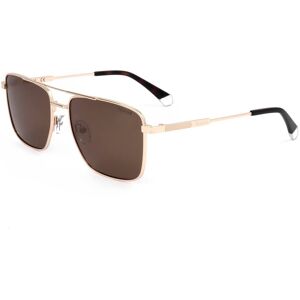 Polaroid Pld 4134/s/x Aoz Matte Gold 57/17/145 Man Sunglasses Polaroid Pld 4134/s/x Aoz Matte Gold 57/17/145 Man Sunglasses