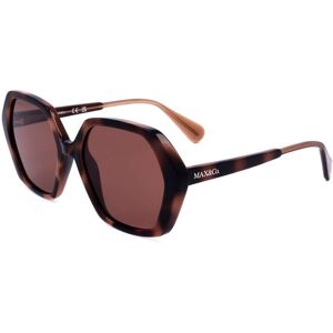 Max&co. Mo0034 52e Dark Havana 55/18/140 Woman Sunglasses Max&co. Mo0034 52e Dark Havana 55/18/140 Woman Sunglasses