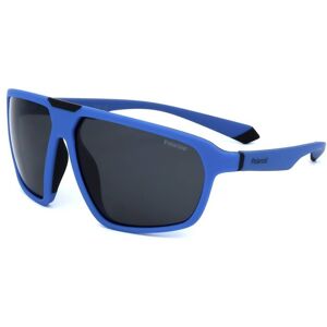 Polaroid Pld 2142/s Dof Matte Blue Black 61/11/135 Unisex Sunglasses Polaroid Pld 2142/s Dof Matte Blue Black 61/11/135 Unisex Sunglasses