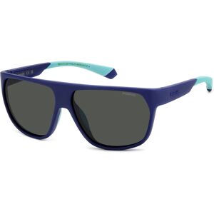 Polaroid Pld 7053/s Fll Matte Blue 60/12/140 Man Sunglasses Polaroid Pld 7053/s Fll Matte Blue 60/12/140 Man Sunglasses