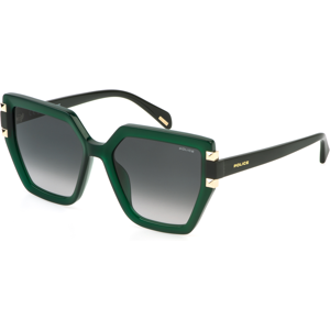 Police Splp46 06rs Verde Opalino Lucido 55/18/140 Woman Sunglasses Police Splp46 06rs Verde Opalino Lucido 55/18/140 Woman Sunglasses