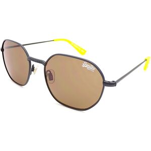 Superdry Sunglasses Super7 Dark Matte Blue Green/ Brown Cat.3 Lenses 006 Superdry Sunglasses Super7 Dark Matte Blue Green/ Brown Cat.3 Lenses 006