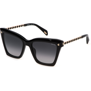 Police Spln62 0700 Nero Lucido 52/18/140 Woman Sunglasses Police Spln62 0700 Nero Lucido 52/18/140 Woman Sunglasses