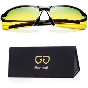 Bloomoak Day Night Driving Glasses- Anti-Glare Night Vision Glasses Men Women Polarized Bloomoak Day Night Driving Glasses- Anti-Glare Night Vision Glasses Men Women Polarized