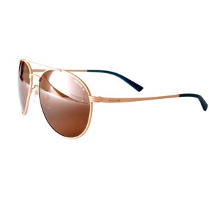 Police Sunglasses Rival 2 S8953m 648p Matt Gold Blue Polarised Brown Police Sunglasses Rival 2 S8953m 648p Matt Gold Blue Polarised Brown