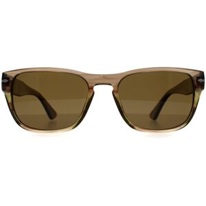 Persol Sunglasses Po3341s 120757 Striped Brown Green Brown Polarized Persol Sunglasses Po3341s 120757 Striped Brown Green Brown Polarized