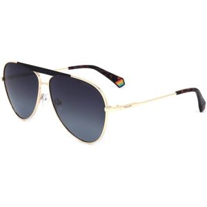 Polaroid Pld 6200/s/x Rhl Gold Black 61/12/145 Unisex Sunglasses Polaroid Pld 6200/s/x Rhl Gold Black 61/12/145 Unisex Sunglasses