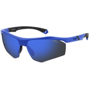 Polaroid Pld 7055/s Fll Matte Blue 68/10/135 Man Sunglasses Polaroid Pld 7055/s Fll Matte Blue 68/10/135 Man Sunglasses