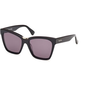 Max Mara Maxmara Mm0089 01a Shiny Black 55/17/140 Woman Sunglasses Max Mara Maxmara Mm0089 01a Shiny Black 55/17/140 Woman Sunglasses
