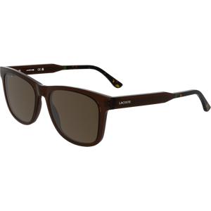 Lacoste L6060s 210 Transparent Dark Brown 54/17/150 Male Sunglasses Lacoste L6060s 210 Transparent Dark Brown 54/17/150 Male Sunglasses