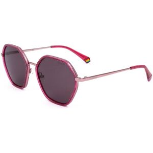 Polaroid Pld 6147/s/x 35j Pink 56/18/145 Woman Sunglasses Polaroid Pld 6147/s/x 35j Pink 56/18/145 Woman Sunglasses