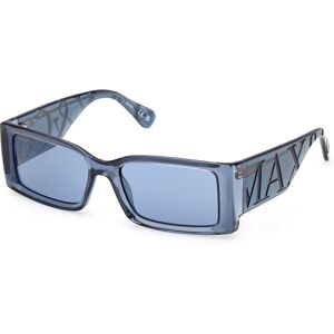 Max&co. Max &co Mo0130 90v Shiny Blue 54/17/135 Woman Sunglasses Max&co. Max &co Mo0130 90v Shiny Blue 54/17/135 Woman Sunglasses