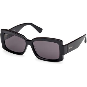 Max Mara Maxmara Mm0140 01a Shiny Black 57/14/135 Woman Sunglasses Max Mara Maxmara Mm0140 01a Shiny Black 57/14/135 Woman Sunglasses