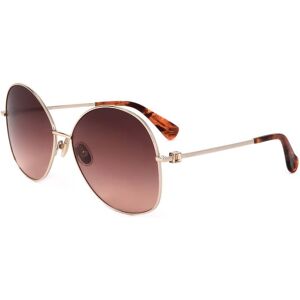 Max Mara Maxmara Mm0034 30f Shiny Deep Gold 60/15/140 Woman Sunglasses Max Mara Maxmara Mm0034 30f Shiny Deep Gold 60/15/140 Woman Sunglasses