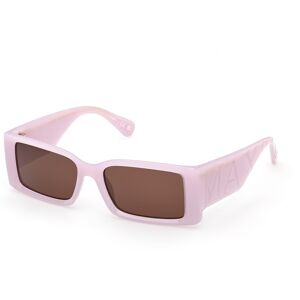 Max&co. Max &co Mo0130 72e Shiny Light Pink 54/17/135 Woman Sunglasses Max&co. Max &co Mo0130 72e Shiny Light Pink 54/17/135 Woman Sunglasses