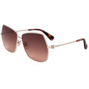 Max Mara Maxmara Mm0035 H 30f Shiny Deep Gold 61/13/140 Woman Sunglasses Max Mara Maxmara Mm0035 H 30f Shiny Deep Gold 61/13/140 Woman Sunglasses