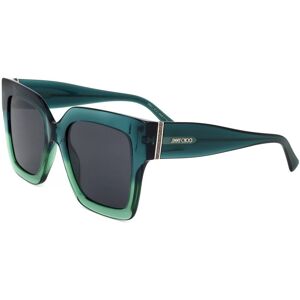 Jimmy Choo Edna/s Pef Gold Green 52/22/145 Woman Sunglasses Jimmy Choo Edna/s Pef Gold Green 52/22/145 Woman Sunglasses