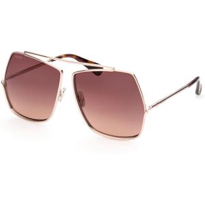 Max Mara Maxmara Mm0006 28f Shiny Rose Gold 64/12/135 Woman Sunglasses Max Mara Maxmara Mm0006 28f Shiny Rose Gold 64/12/135 Woman Sunglasses