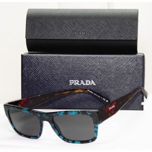 Prada Sunglasses Teal Green Brown Red Havana Square Pr15yv Vpr 15y 06z-1o1 54mm Prada Sunglasses Teal Green Brown Red Havana Square Pr15yv Vpr 15y 06z-1o1 54mm