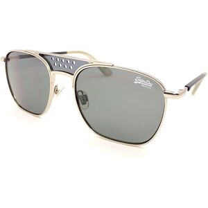 Superdry Trophy Sunglasses Silver With Matte Blue Arms And Grey Cat.3 Lenses 010 Superdry Trophy Sunglasses Silver With Matte Blue Arms And Grey Cat.3 Lenses 010