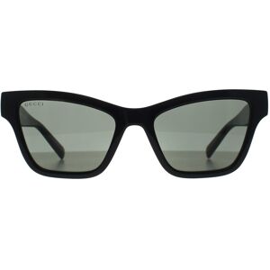 Gucci Sunglasses Gg1982s 001 Shiny Black Grey Gucci Sunglasses Gg1982s 001 Shiny Black Grey