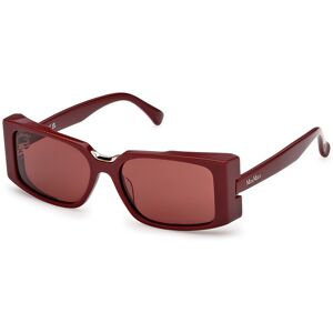 Max Mara Maxmara Mm0159 69s Shiny Bordeaux 54/16/140 Woman Sunglasses Max Mara Maxmara Mm0159 69s Shiny Bordeaux 54/16/140 Woman Sunglasses