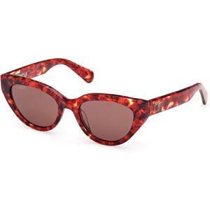 Max&co. Max &co Mo0127 54e Red Havana 54/18/140 Woman Sunglasses Max&co. Max &co Mo0127 54e Red Havana 54/18/140 Woman Sunglasses
