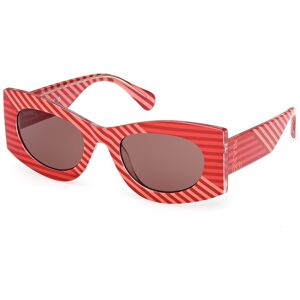 Max&co. Max &co Mo0131 68e Red/monocolor 52/22/140 Woman Sunglasses Max&co. Max &co Mo0131 68e Red/monocolor 52/22/140 Woman Sunglasses
