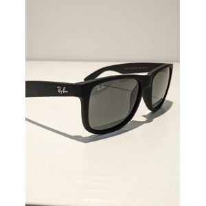 Ray-Ban 4165 601/71 Justin Sunglasses Rubber Black Frame Green Lens Size 54mm Ray-Ban 4165 601/71 Justin Sunglasses Rubber Black Frame Green Lens Size 54mm