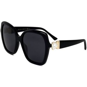 Jimmy Choo Manon/g/s 807 Black 57/18/140 Woman Sunglasses Jimmy Choo Manon/g/s 807 Black 57/18/140 Woman Sunglasses