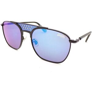 Superdry Trophy Sunglasses Matte Black With Blue Mirrored Lenses Unisex 014 Superdry Trophy Sunglasses Matte Black With Blue Mirrored Lenses Unisex 014