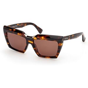 Max Mara Maxmara Mm0137 52e Dark Havana 56/15/140 Woman Sunglasses Max Mara Maxmara Mm0137 52e Dark Havana 56/15/140 Woman Sunglasses