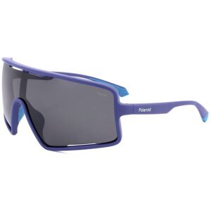 Polaroid Pld 7045/s Ipq Matte Blue Blue 99/1/130 Man Sunglasses Polaroid Pld 7045/s Ipq Matte Blue Blue 99/1/130 Man Sunglasses