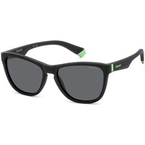 Polaroid Kids Pld 8056/s 003 Matte Black 49/14/130 Junior Sunglasses Polaroid Kids Pld 8056/s 003 Matte Black 49/14/130 Junior Sunglasses