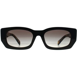 Prada Sunglasses Prb05s 3890a7 Black & Havana Grey Gradient Prada Sunglasses Prb05s 3890a7 Black & Havana Grey Gradient