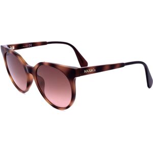 Max&co. Mo0044 52f Dark Havana 53/17/140 Woman Sunglasses Max&co. Mo0044 52f Dark Havana 53/17/140 Woman Sunglasses