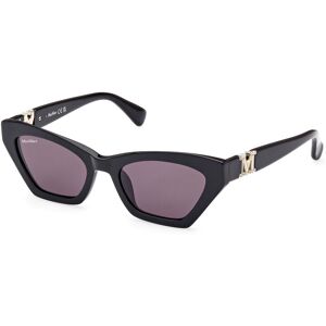 Max Mara Maxmara Mm0057 01a Shiny Black 52/19/140 Woman Sunglasses Max Mara Maxmara Mm0057 01a Shiny Black 52/19/140 Woman Sunglasses